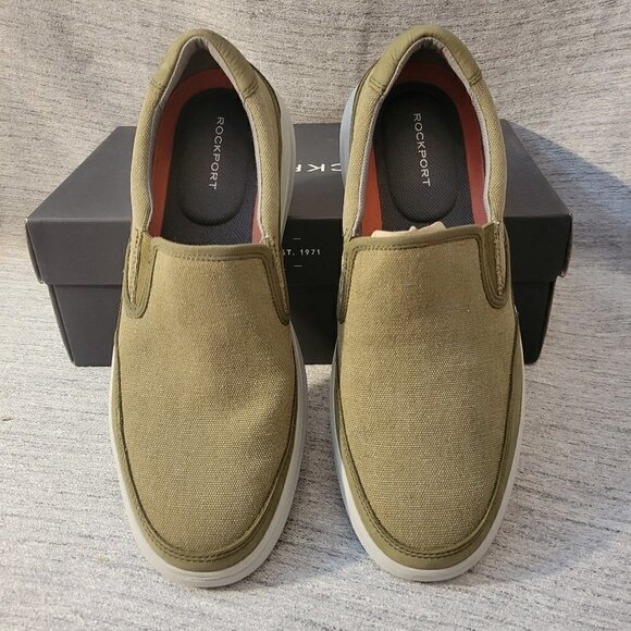 Rockport Mens Beckwith Double Gore Slipon Sneaker - Picture 1 of 10